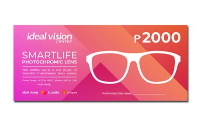 Smartlife Photochromic Lens Voucher