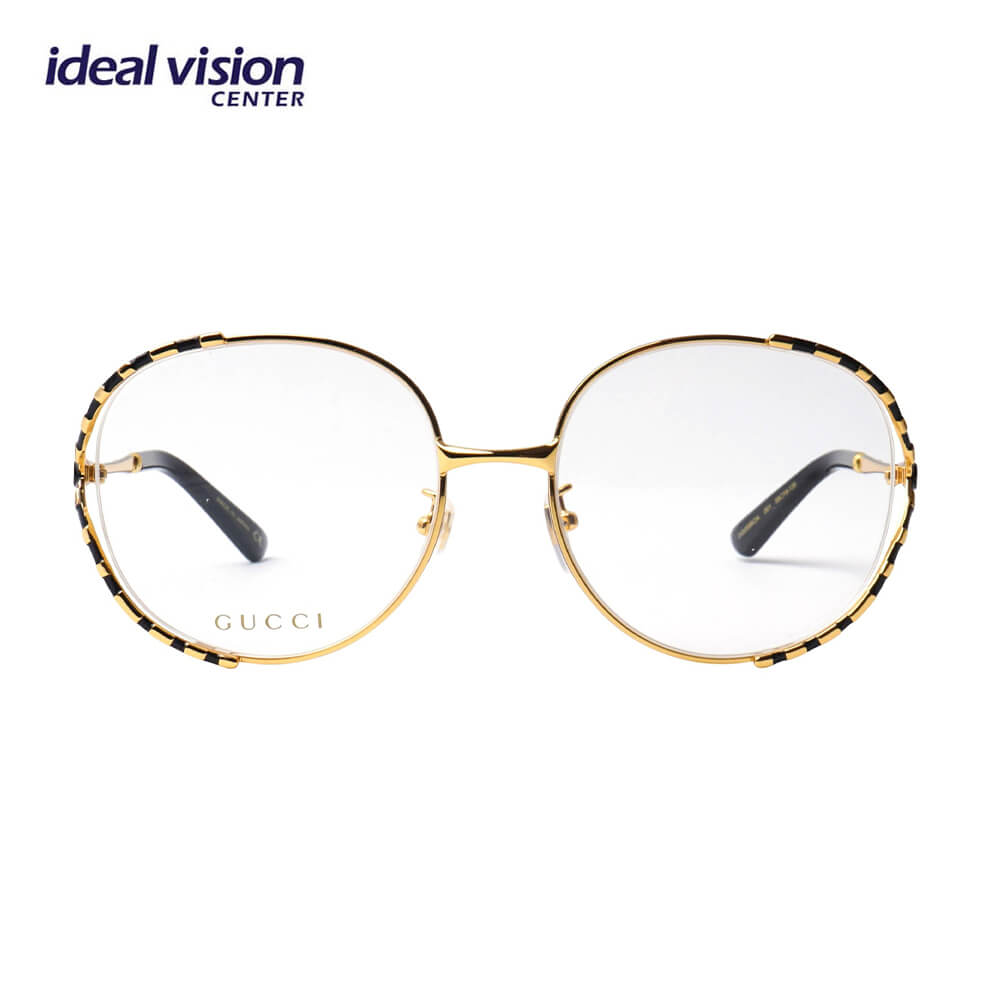 Ideal Vision Gucci Eyeglasses Rimless GUCCI GG0596OA 001